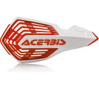ACERBIS garde-mains ouverts universels blanc/rouge X-Future