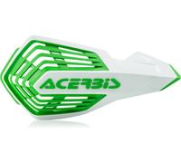 ACERBIS garde-mains ouverts universels blanc/vert X-Future