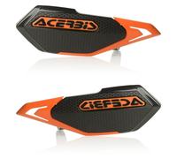 Acerbis X-Elite, gardes-mains Noir/Orange Noir/Orange