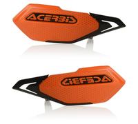 Acerbis X-Elite, gardes-mains Orange/Noir Orange/Noir