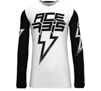 Acerbis H-Flex Blizzard, maillot S Blanc/Noir Blanc/Noir