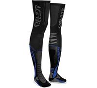 Acerbis Homme 0021693.316.069 Chaussettes MX Impact, noir/bleu, XXL EU