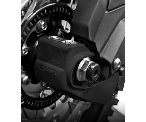 Acerbis Honda Transalp XL750, couvercle de patin de fourche Noir Noir