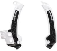 Acerbis Husqvarna TC/FC, Protection de cadre X-Grip Blanc/Noir Blanc/Noir