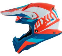 Acerbis Impact 3.0, casque à croix XS Mat Blanc/Bleu/Orange Néon Mat Blanc/Bleu/Orange Néon