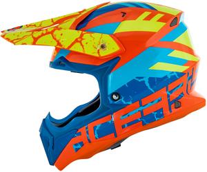 Acerbis Impact 3.0, casque croisé XXL Bleu/Néon Orange/Jaune Bleu/Néon Orange/Jaune