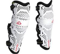 Acerbis Impact Pro, protège-genoux Unités Blanc Blanc