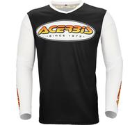 Acerbis J-Track Inc. 2.0, maillot M Noir/Blanc Noir/Blanc