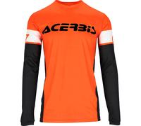 Acerbis J-Track Inc. 2.0, maillot M Orange/Noir/Blanc Orange/Noir/Blanc