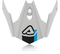 Acerbis Jet Aria Pic casque, Blanc/Noir/Bleu, Taille unique