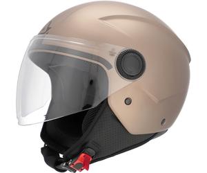 Acerbis Jet Brezza Metallic Casque jet, Marron mat, Taille L (59/60)