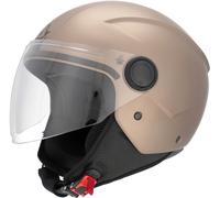 Acerbis Jet Brezza Metallic Casque jet, Marron mat, Taille S (55/56)