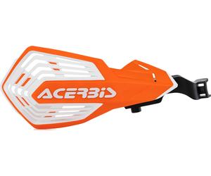 Acerbis K-Future GasGas/KTM/Husqvarna, gardes-mains Orange/Blanc Orange/Blanc
