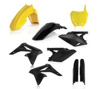 Acerbis Kit Carénage Plastique Jaune/Noir Pour Suzuki RM-Z 250 2010-2018