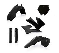 Acerbis Set Carénage Plastique Noir KTM SX 85 2006 2007 2008 2009 2010 2011 2012