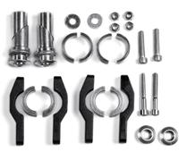 Acerbis Kit de montage, Argent, Taille unique