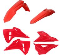 ACERBIS Kit d'habillage 6 pièces rouge pour HONDA