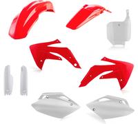 ACERBIS Kit d'habillage 9 pièces rouge/blanc pour HONDA CRF 150 R