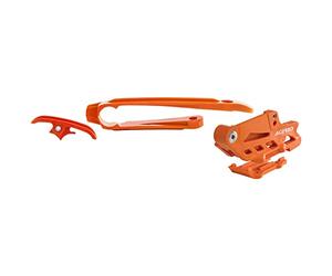 Acerbis Kit guide chaîne et curseur orange pour KTM 500 EXC-F 2017-2018