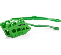 ACERBIS kit patin de chaîne vert pour KAWASAKI