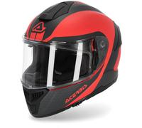 Acerbis Krapon Casque, noir/rouge, Taille L (59/60)