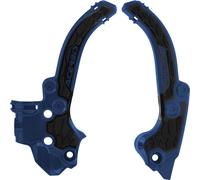 Acerbis KTM/Gas Gas/Husqvarna 50ccm, Protection de cadre X-Grip Bleu Foncé/Noir Bleu Foncé/Noir