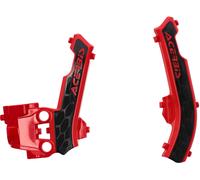 Acerbis KTM/Gas Gas/Husqvarna 50ccm, Protection de cadre X-Grip Rouge/Noir Rouge/Noir