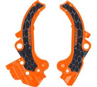 Acerbis KTM/Gas Gas/Husqvarna 65ccm, Protection de cadre X-Grip Orange/Noir Orange/Noir