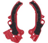 Acerbis KTM/Gas Gas/Husqvarna 65ccm, Protection de cadre X-Grip Rouge/Noir Rouge/Noir