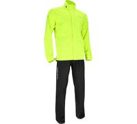 Acerbis Line Thunder 2-PC Set de pluie moto, noir/jaune, Taille 2XL