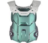 Acerbis Linear 2024 Plastron, noir/vert, Taille unique