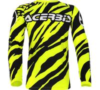 Acerbis Linear Lombok, maillot 3XL Noir/Jaune Néon Noir/Jaune Néon