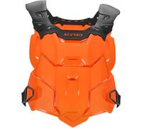 Acerbis Linear Protecteur de poitrine, noir/orange, taille unique