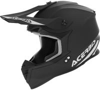 Acerbis Linear Solid Casque de motocross, noir, taille XS pour homme
