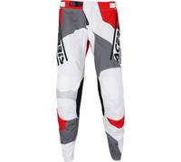 Acerbis Linear Sumbawa, pantalon en textile 36 Blanc/Gris/Rouge Blanc/Gris/Rouge