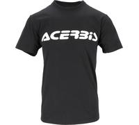 Acerbis Logo, t-shirt L Noir/Blanc Noir/Blanc