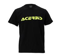 Acerbis Logo, t-shirt M Noir/Jaune Néon Noir/Jaune Néon