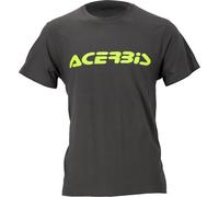 Acerbis Logo, t-shirt S Gris/Jaune Néon Gris/Jaune Néon
