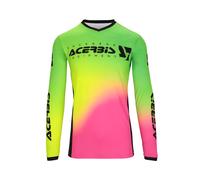 Acerbis MX J-Track Stabi Maillot de motocross, Multicolores, Taille L