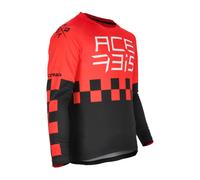 Acerbis Maglia MX Moto Cross Offroad J-KID Enfant Taille XS Rouge