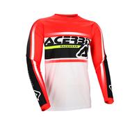 Acerbis Mx Linear Lugo Long Sleeve Jersey Rouge L