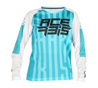 Acerbis Maillot MX Moto Cross Offroad J-WINDY Five Kid Bambino Aéré Vert