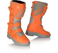Acerbis Mixte Bottes X-Team Kid, Orange Gris, 35 EU