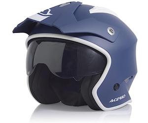 Acerbis Mixte Casco Jet Aria Helmet, BLU 4, S (55/56) EU