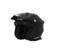 Acerbis Aria Solid, casque ouvert XS Mat Noir/Blanc Mat Noir/Blanc