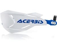 Acerbis Mixte X-factory X Factory Prot ge mains, Blanc/Bleu, Taille unique EU