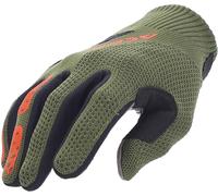 Acerbis MTB Bush Gants de vélo, noir/vert, Taille L