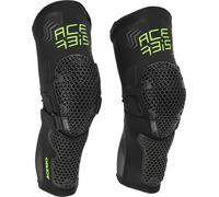 Acerbis MTB Korry Protège-genoux, noir-jaune, taille S M pour homme