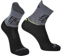 Acerbis MTB Light Chaussettes de vélo, Grau/Gelb, L/XL