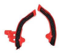 Acerbis Beta RR, Protection de cadre X-Grip Rouge/Noir Rouge/Noir